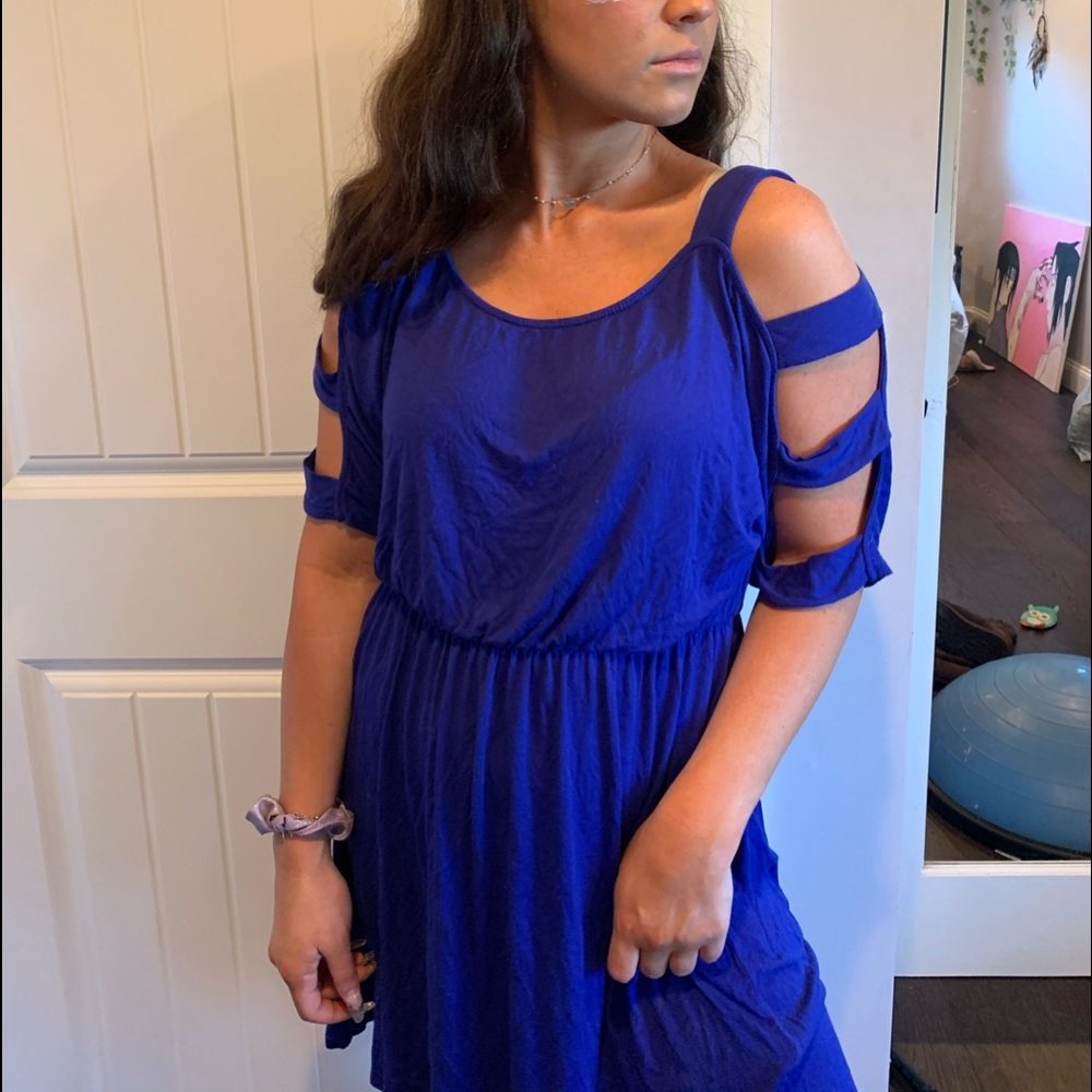 Blue Comfy Dress
